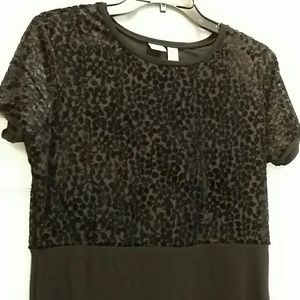 Vintage 90s rayon velvet dress